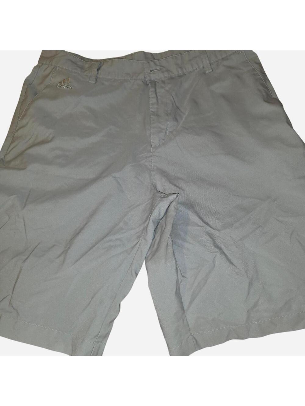 Gray Adidas climate golf shorts mens size 34 #golf #athletic #Adidasclimate